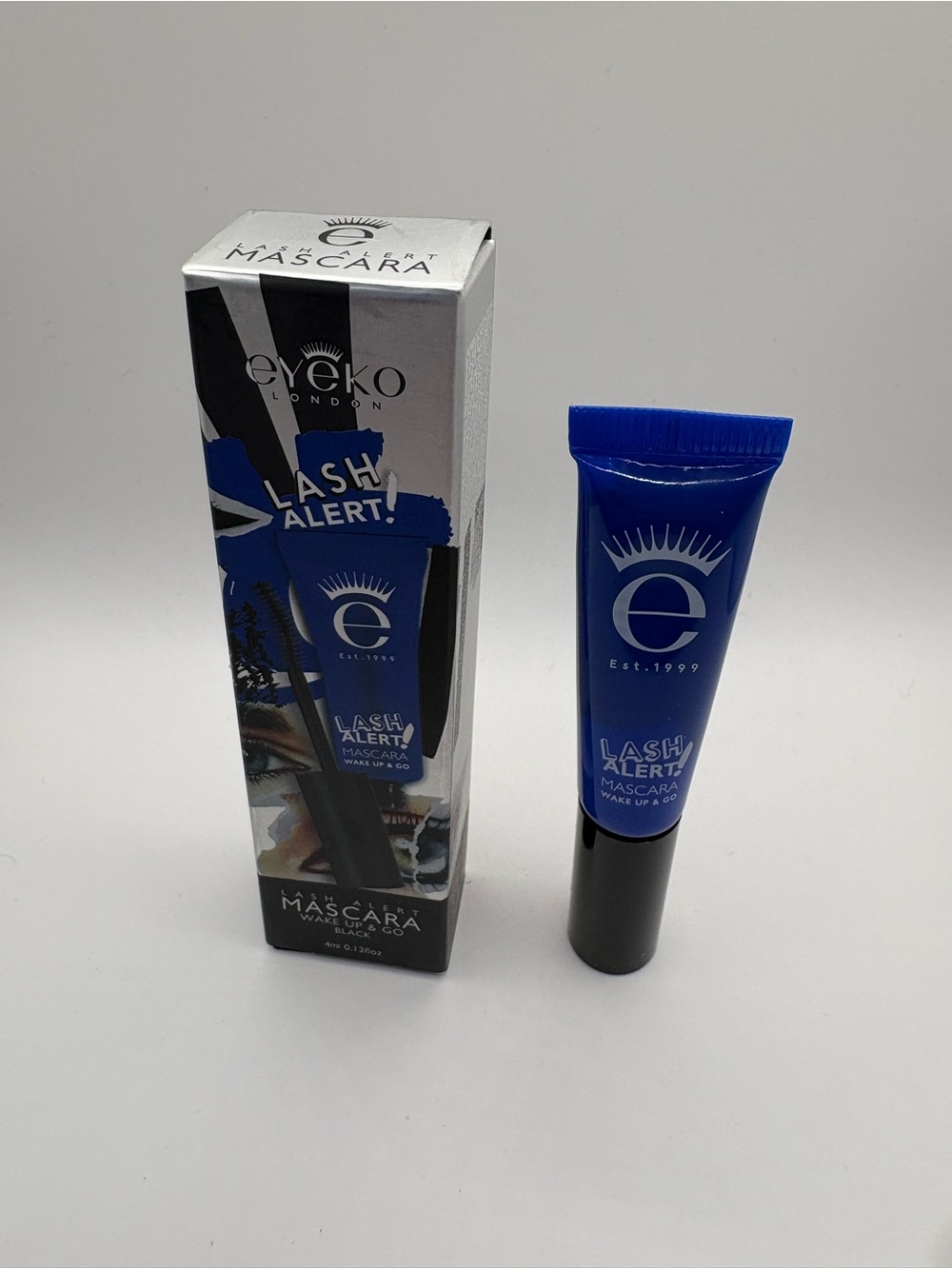 Eyeko Lash Alert  BLACK Mascara .13 Oz Travel Size Brand New in Box!!